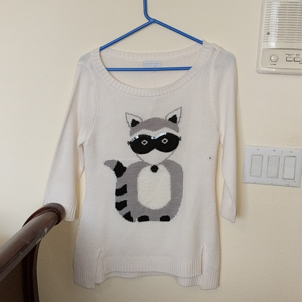 Raccoon Sweater